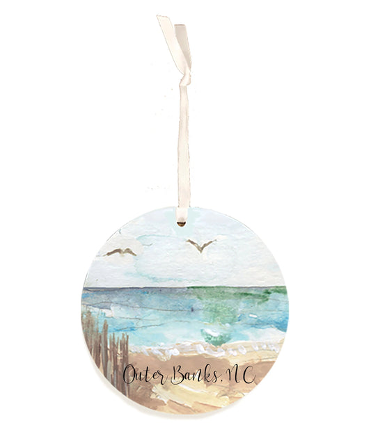 Beach Scene Ornament