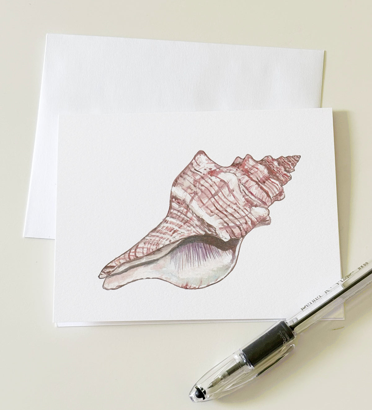 Beach notecards, set of 8