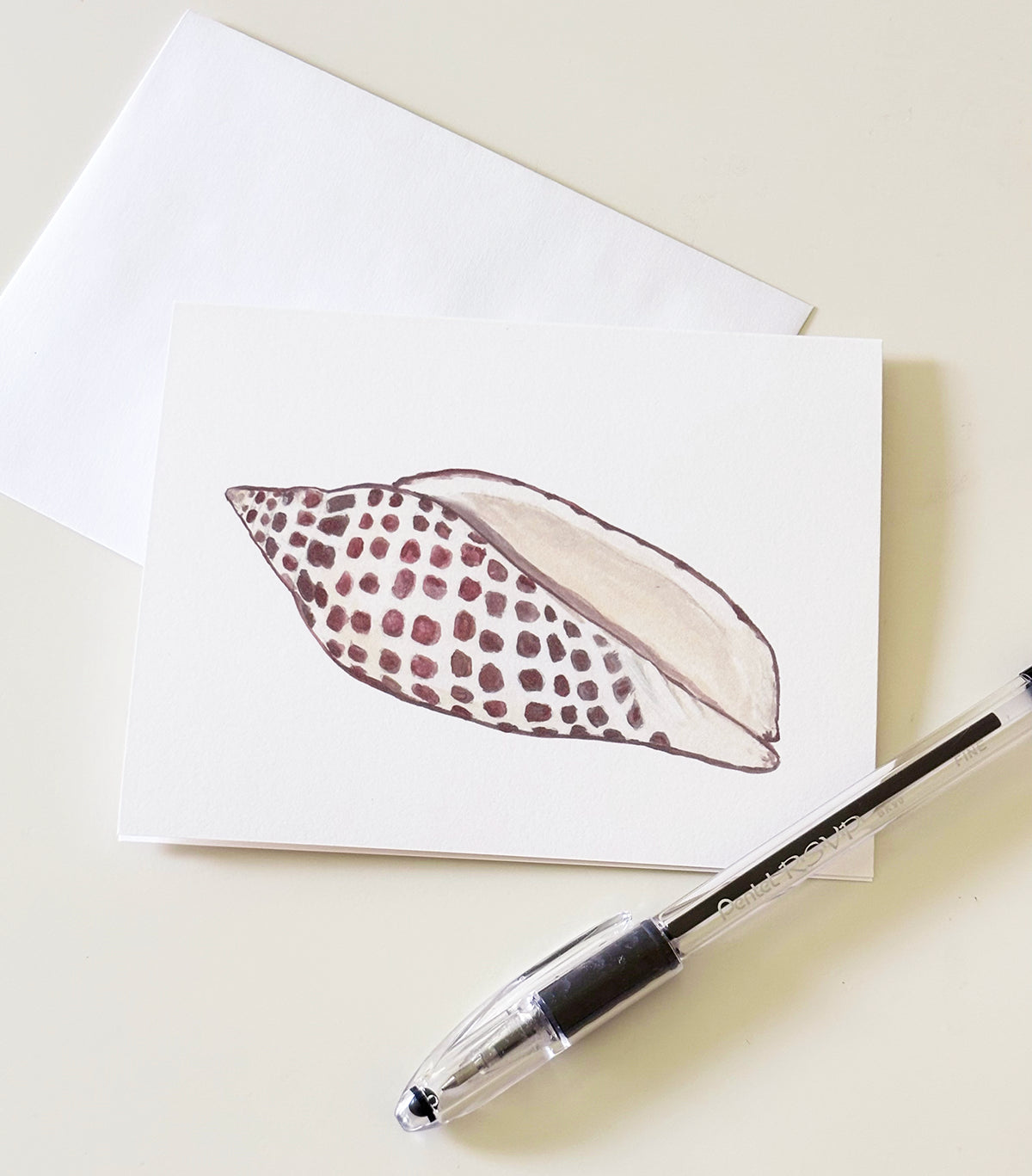 Beach notecards, set of 8