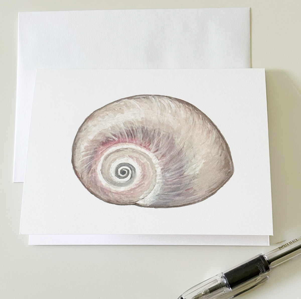 Beach notecards, set of 8