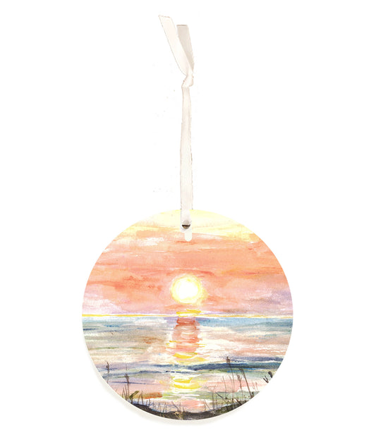 Beach Sunrise Ornament