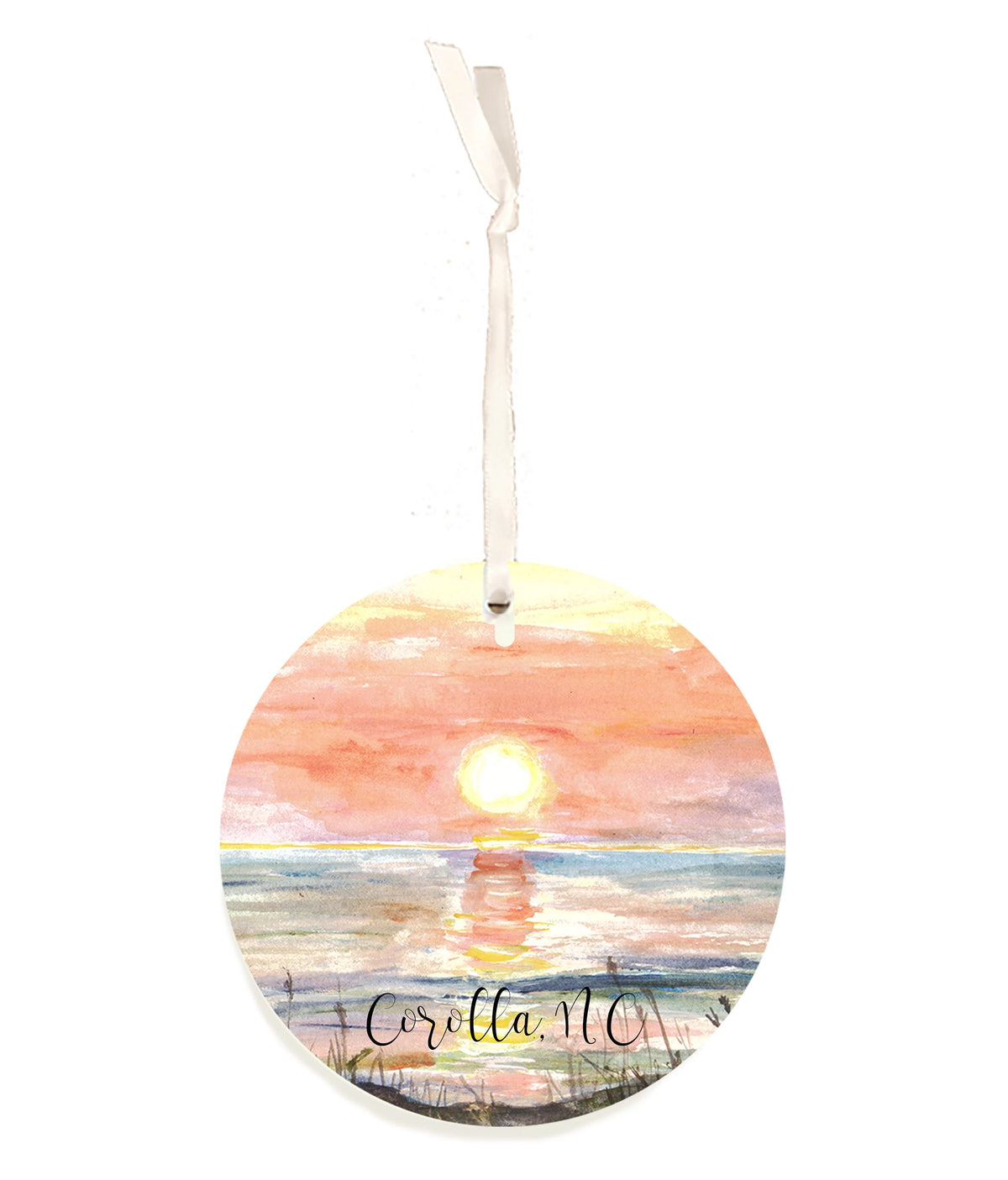 Beach Sunrise Ornament