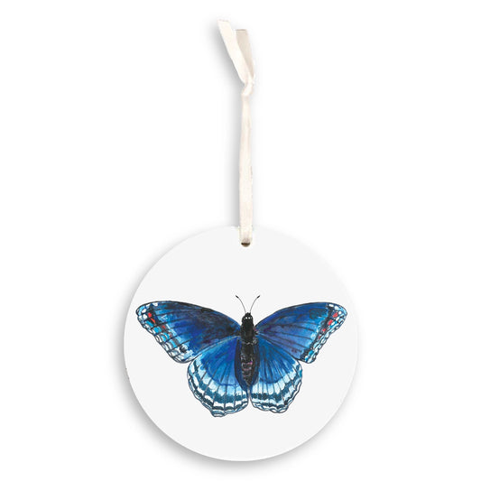 Blue Butterfly Ornament