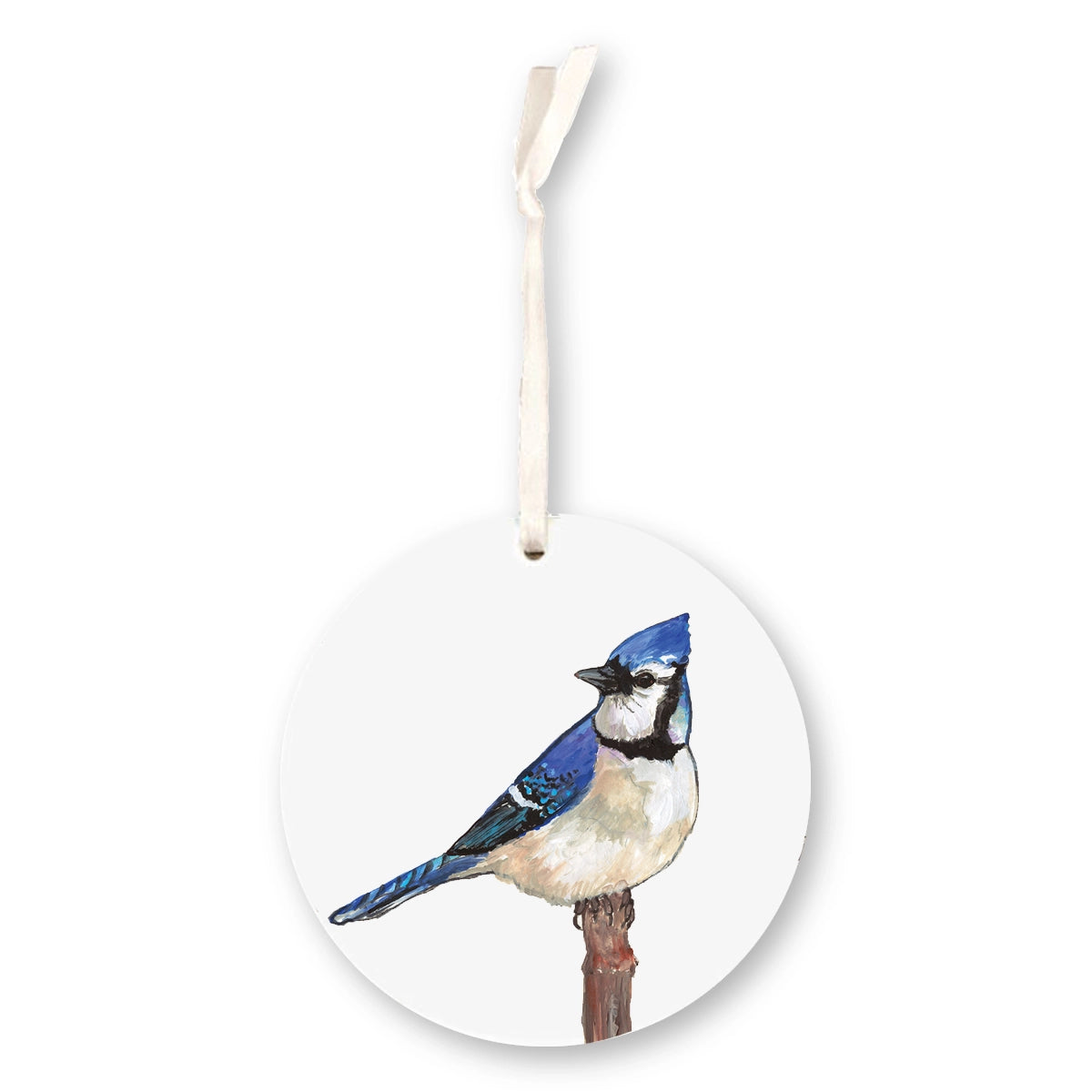 Blue Jay Bird Ornament