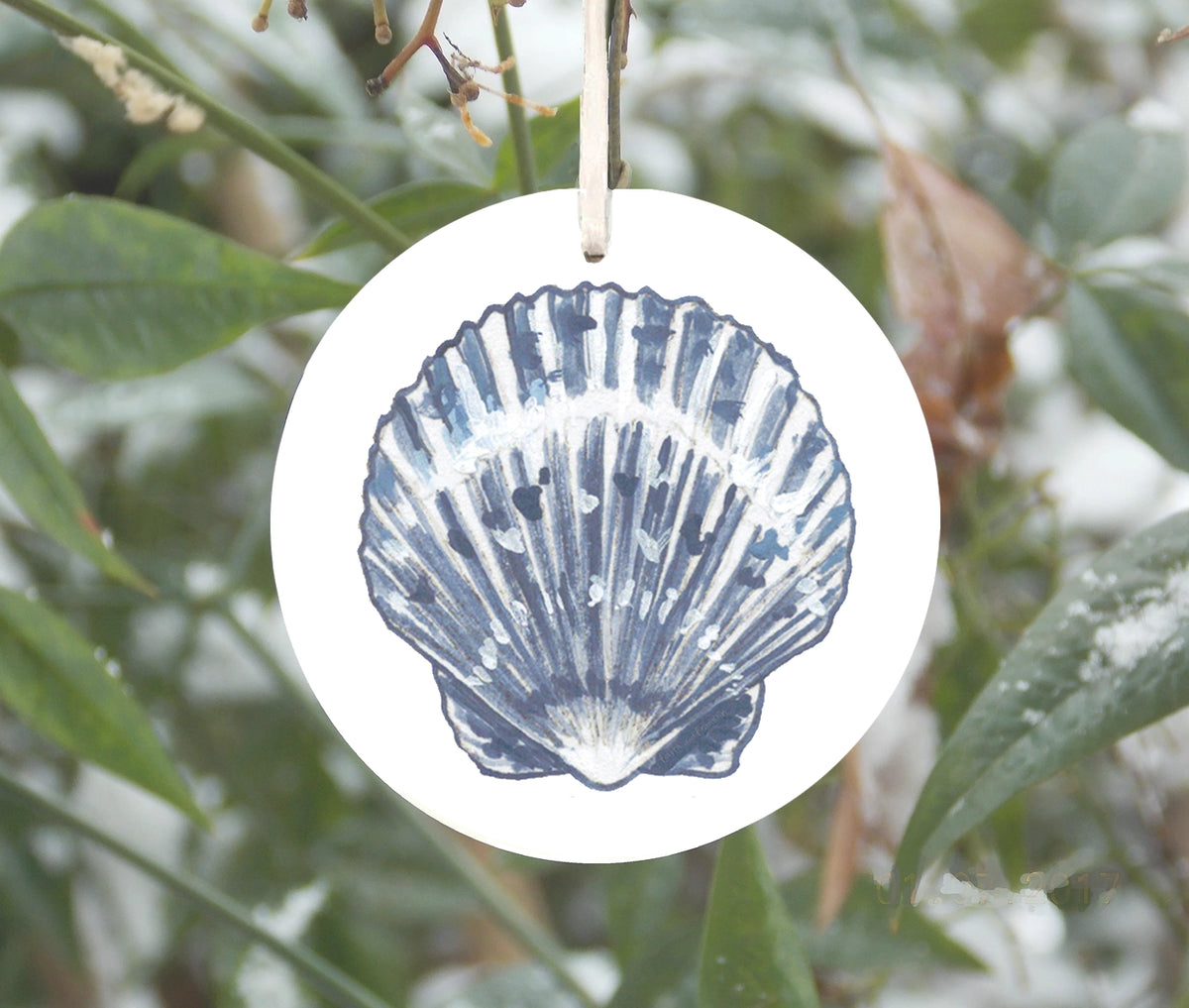 Scallop Shell Ornament