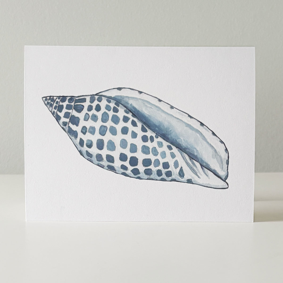 Blue and white beach notecards, set of 8