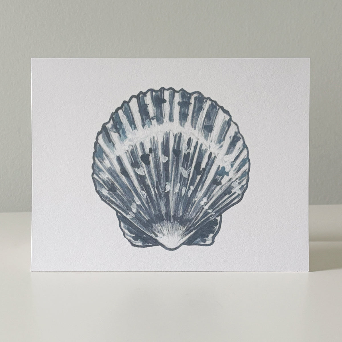 Blue and white beach notecards, set of 8