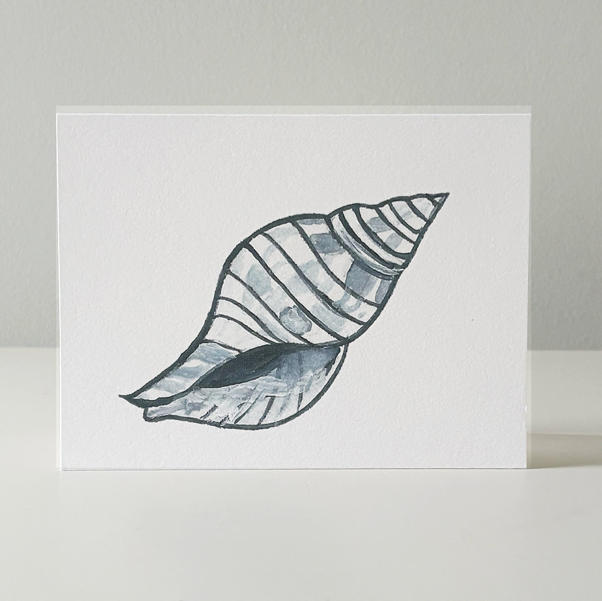Blue and white beach notecards, set of 8