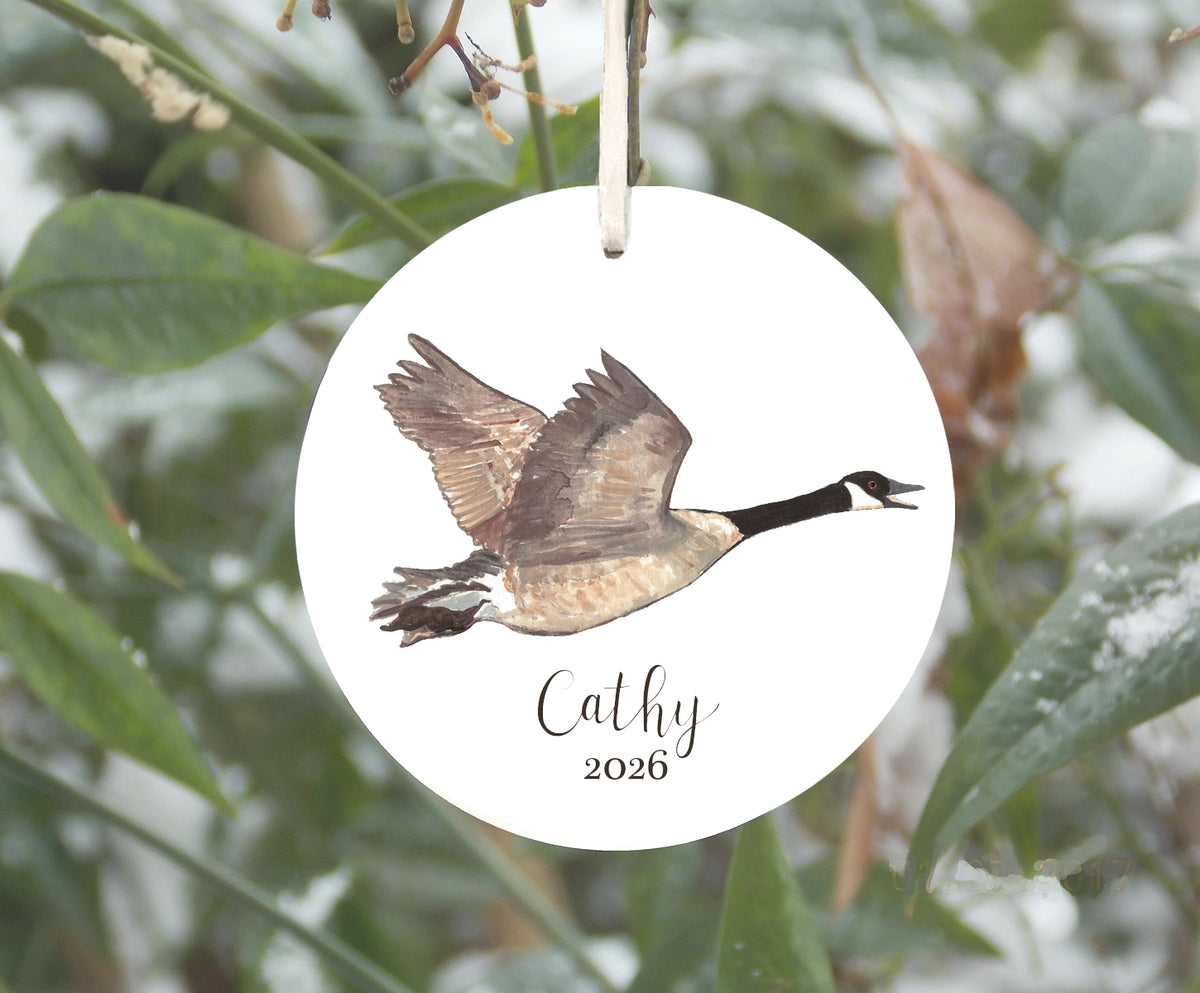Canada Goose Bird Ornament
