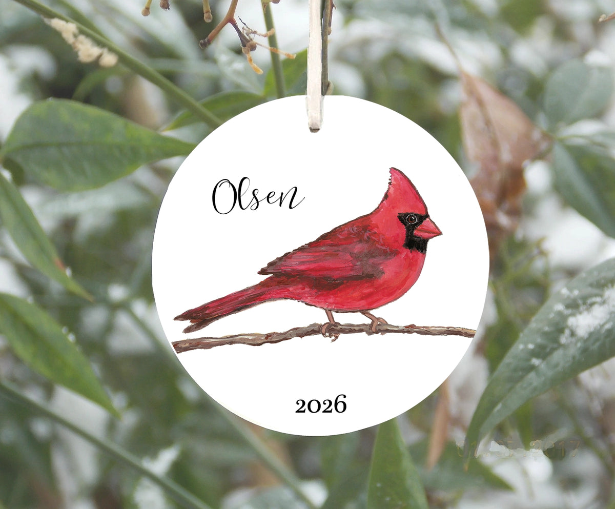 Cardinal Bird Ornament