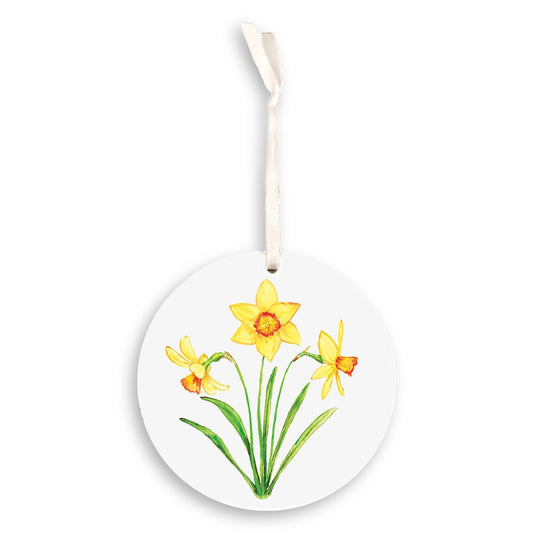 Daffodil Ornament, March Birth Flower