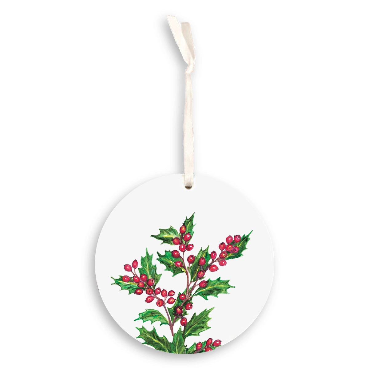 Holly Ornament, December Birth Flower