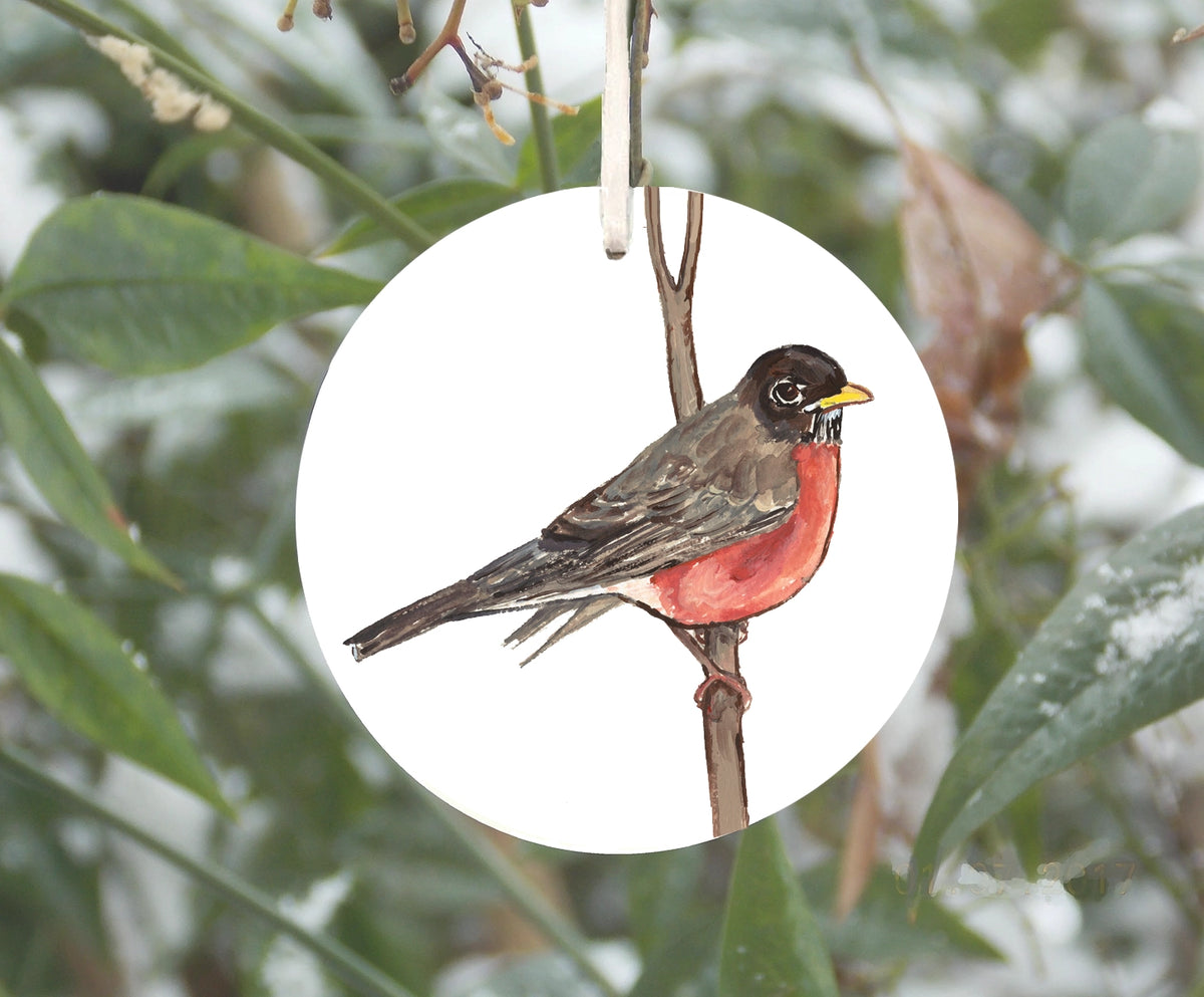 Robin Bird Ornament
