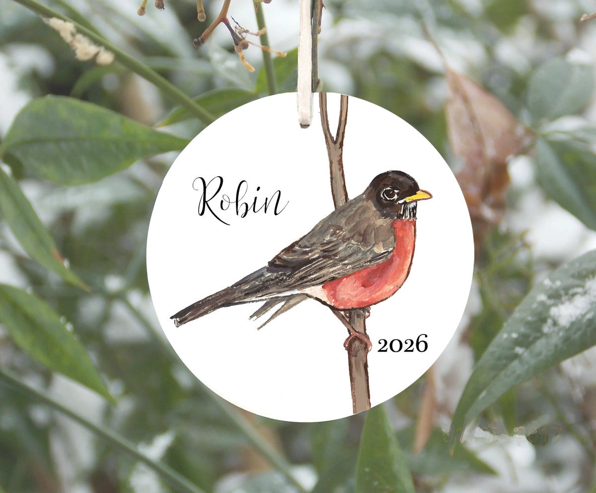 Robin Bird Ornament