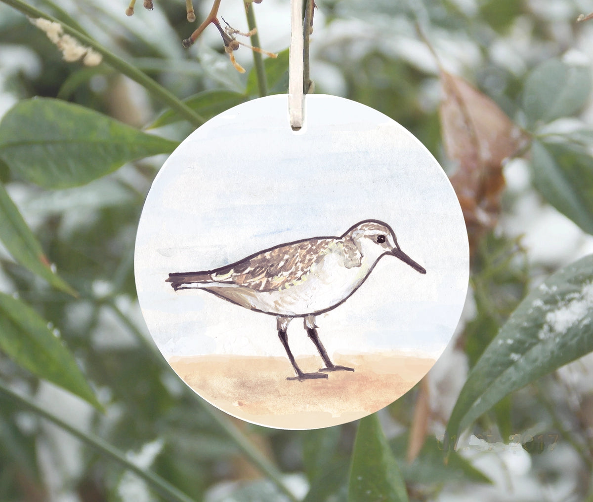 Sanderling Ornament