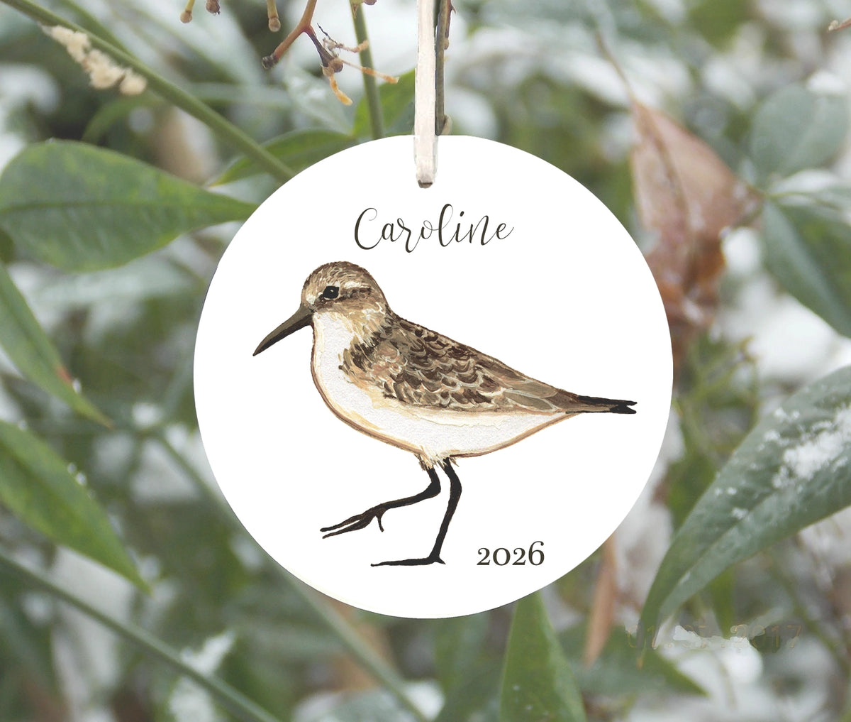 Sandpiper Ornament