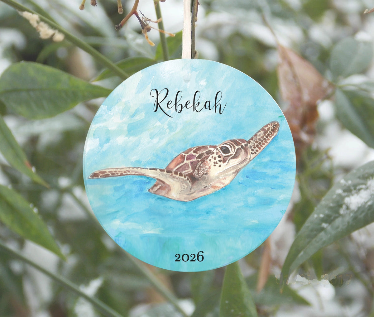 Sea Turtle Ornament