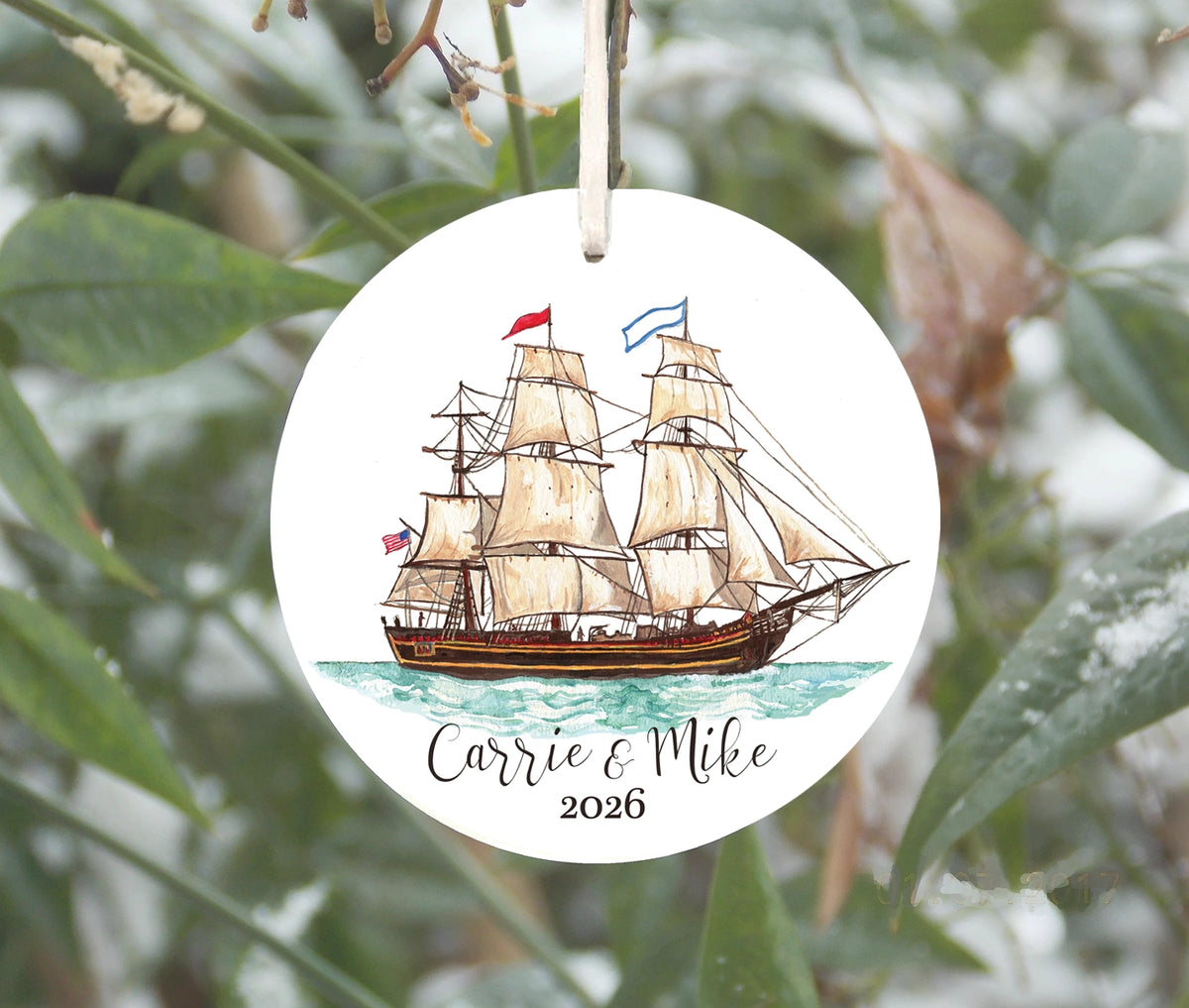 Ship Ornament