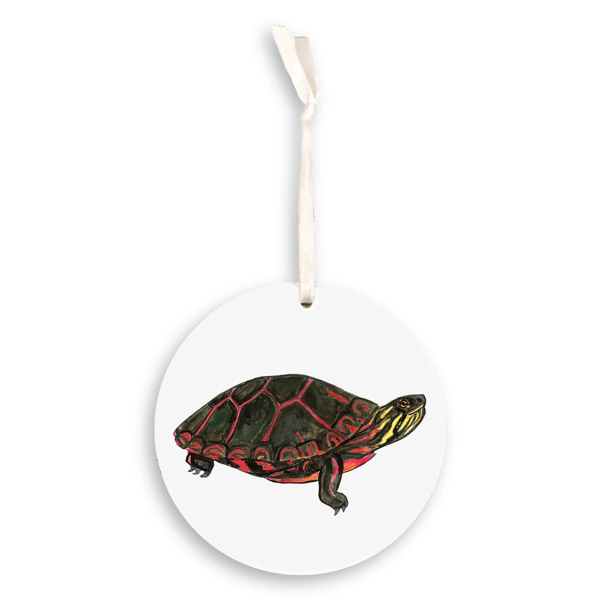 Painted Turtle Ornament