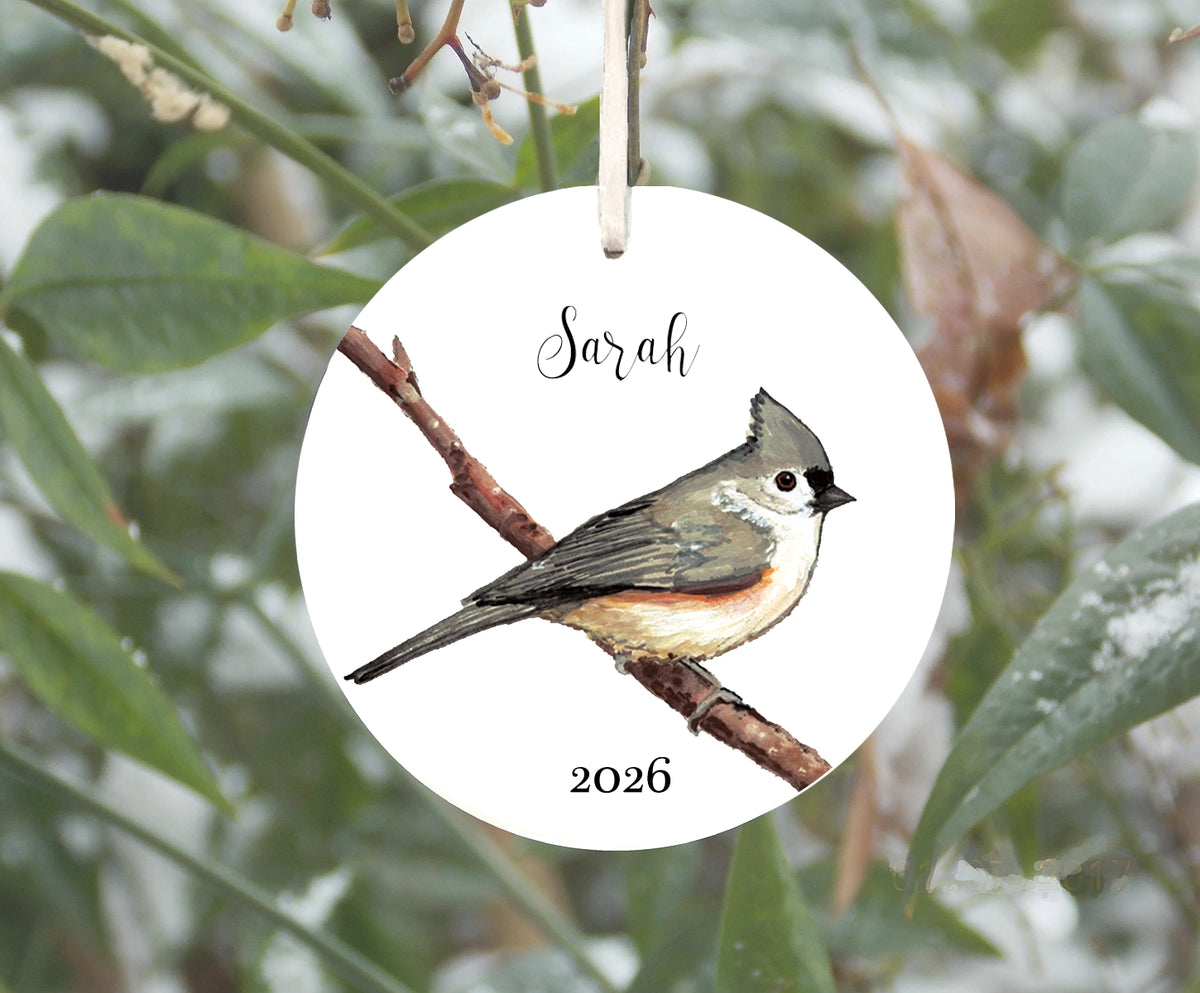 Tufted Titmouse Bird Ornament