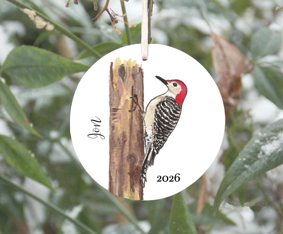 Woodpecker Bird Ornament