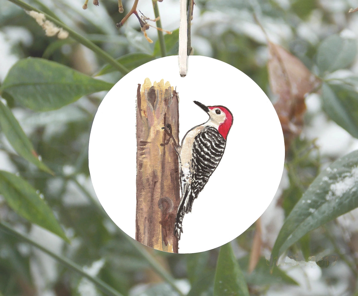 Woodpecker Bird Ornament